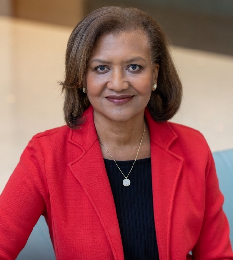 Portrait of Dr. Elaine Batchlor, MLKCH CEO