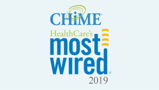 Badge of Chime Healthcare's Most Wired 2019
