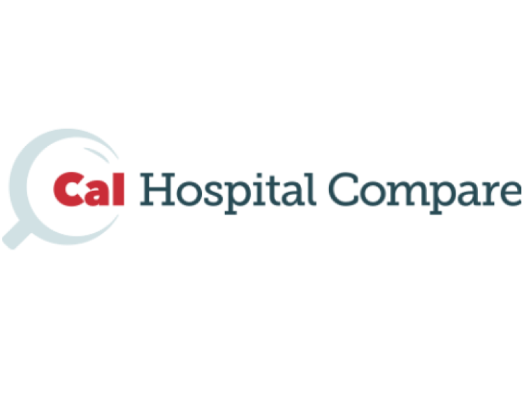 Logotipo con la inscripción Cal Hospital Compare