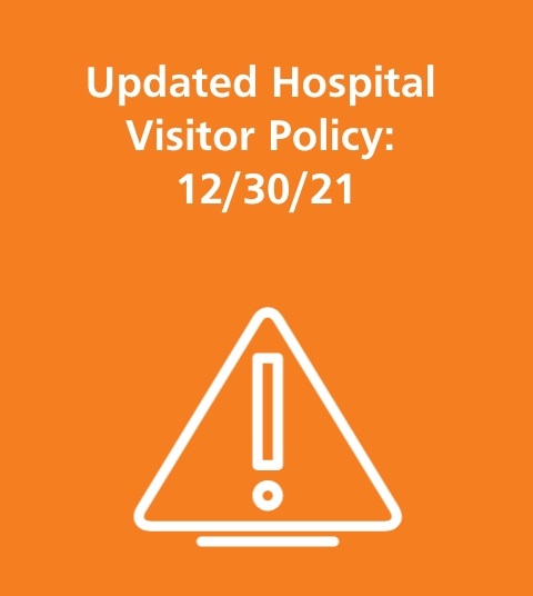 Updated Hospital Visitor Policy