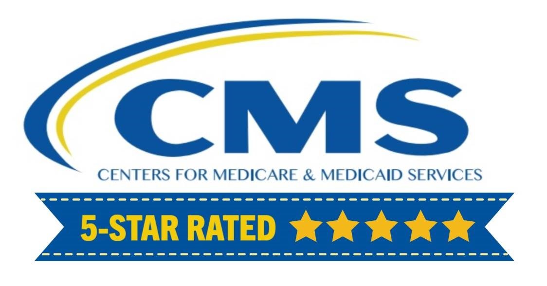 Calificación de cinco estrellas de los CMS.