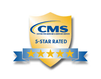 Credencial de calificación de 5 estrellas de los CMS