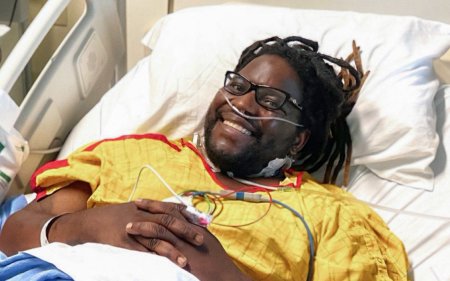 Paitent in hospital bed