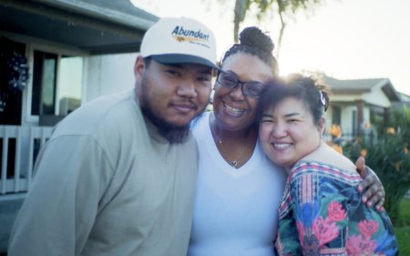 The Dream Show 2026 Photo of woman hugging tow young adults