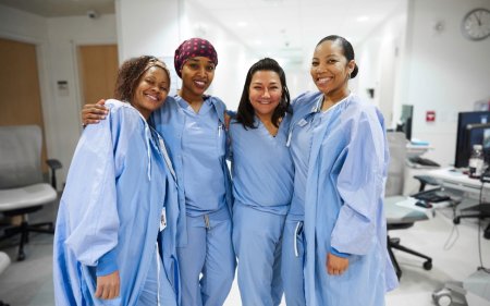 The Dream Show 2026 Photo of nurses huddled together