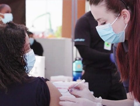 Mobile Clinics Bring Vaccines to South LA