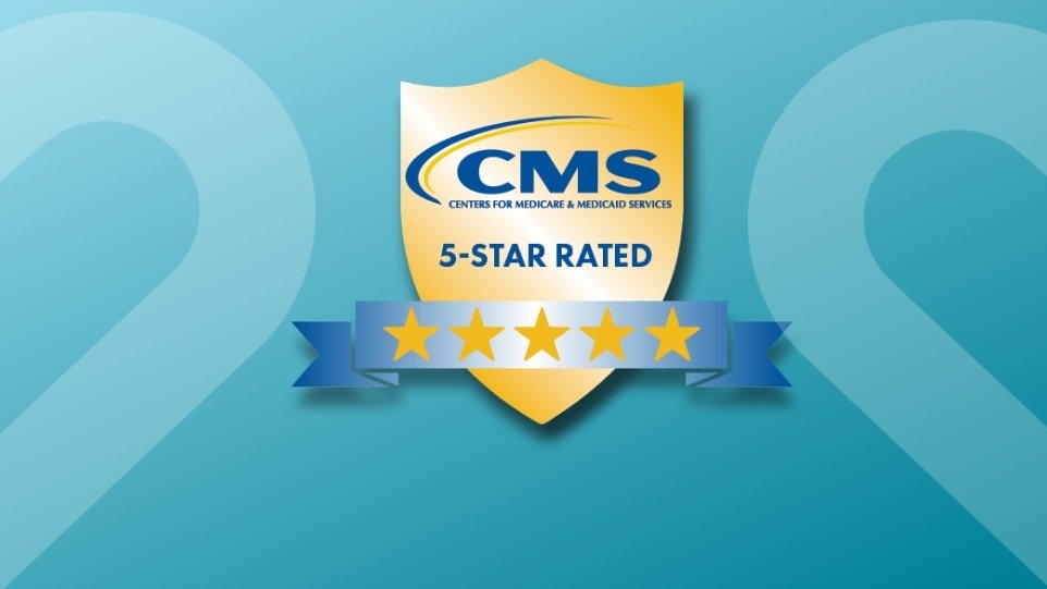 CMS 5-star rating award