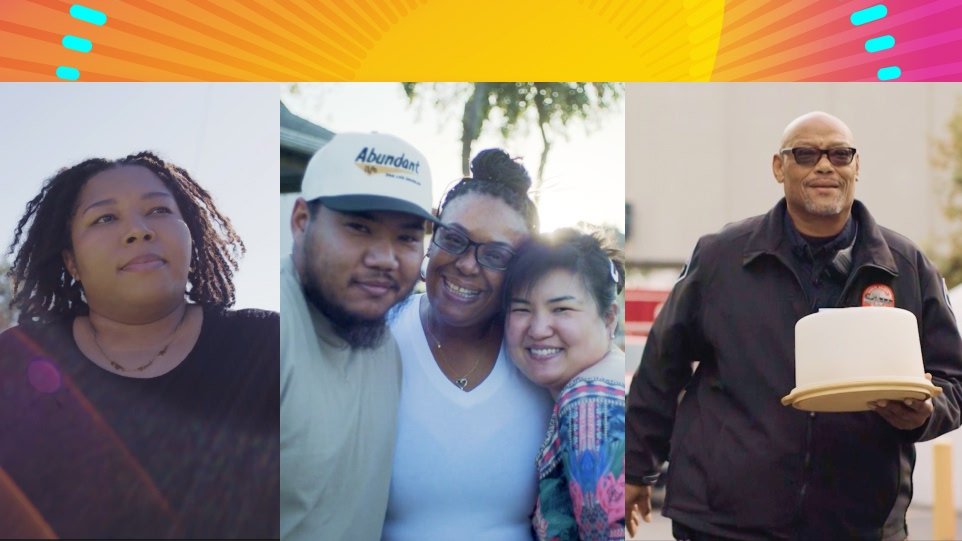 Collage of community members