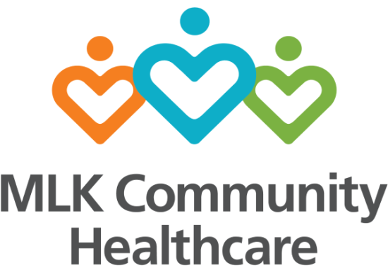MLK Community Healthcare Logo tricolord