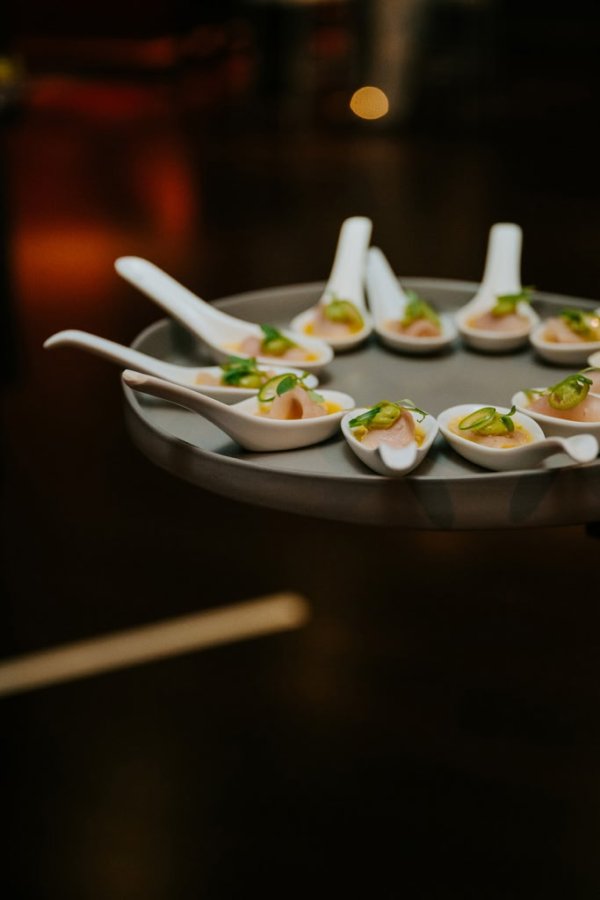 platter of appetizers