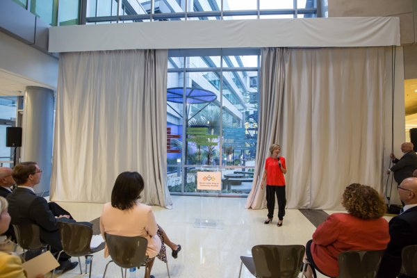 Donor Wall Dedication | © Maya Myers Photography