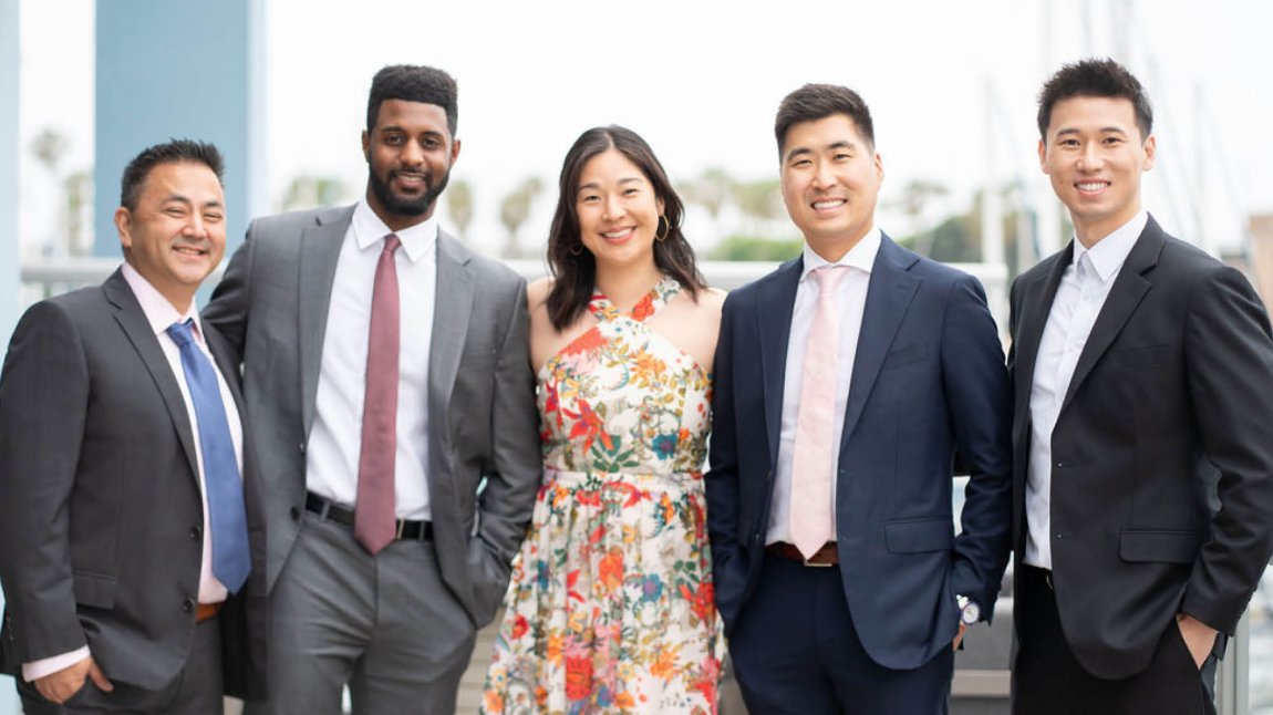 Group of doctors smiling