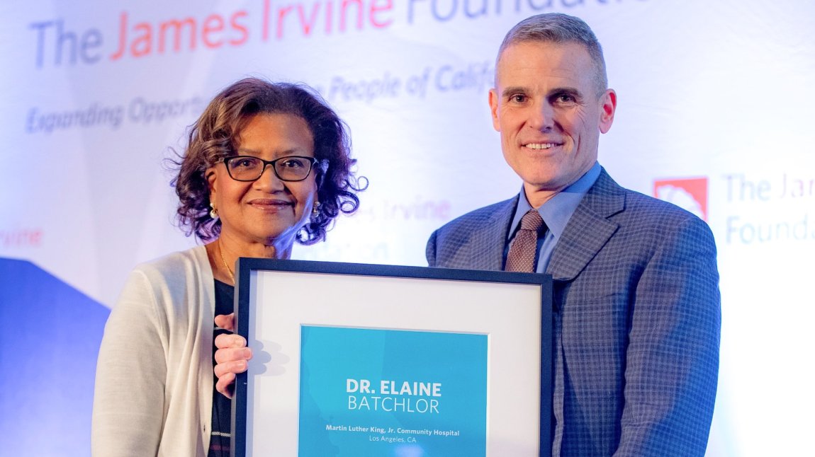 Dr. Batchlor Receives Leadership Award