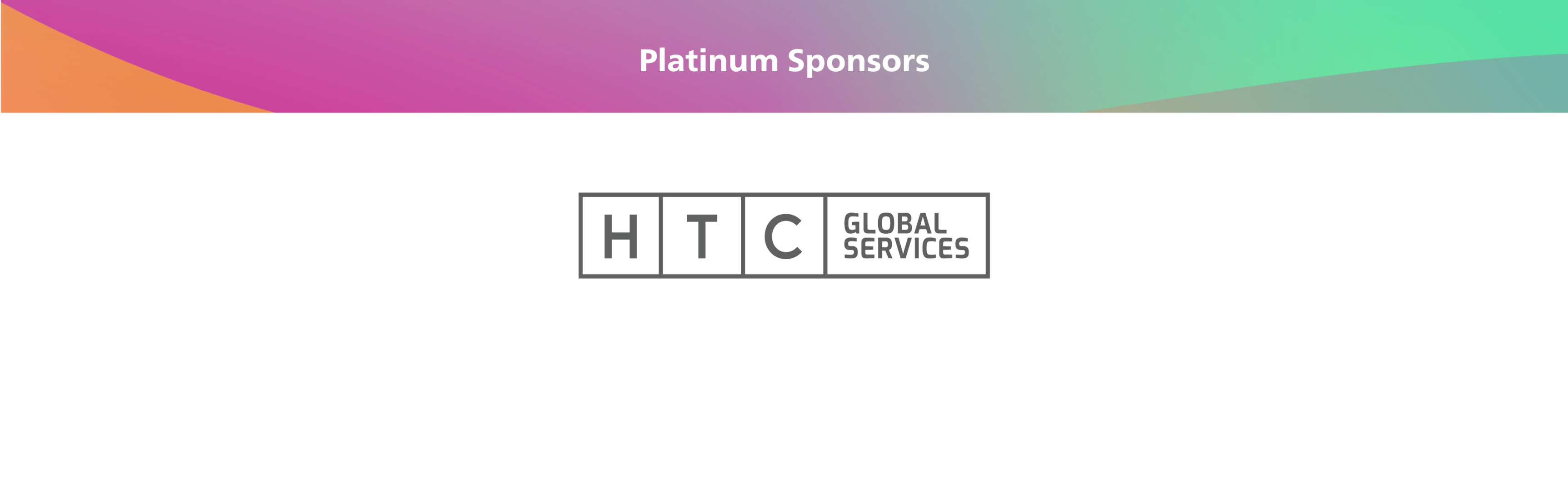 Dream Show Platinum sponsor HTC