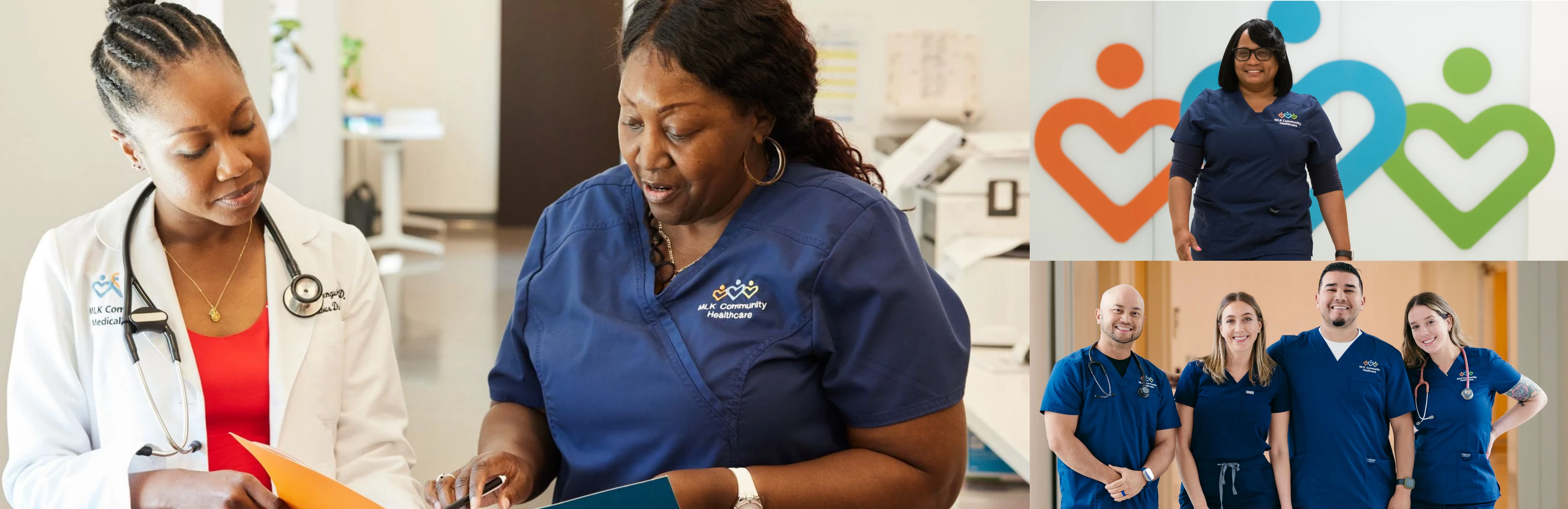 Nurses and doctors