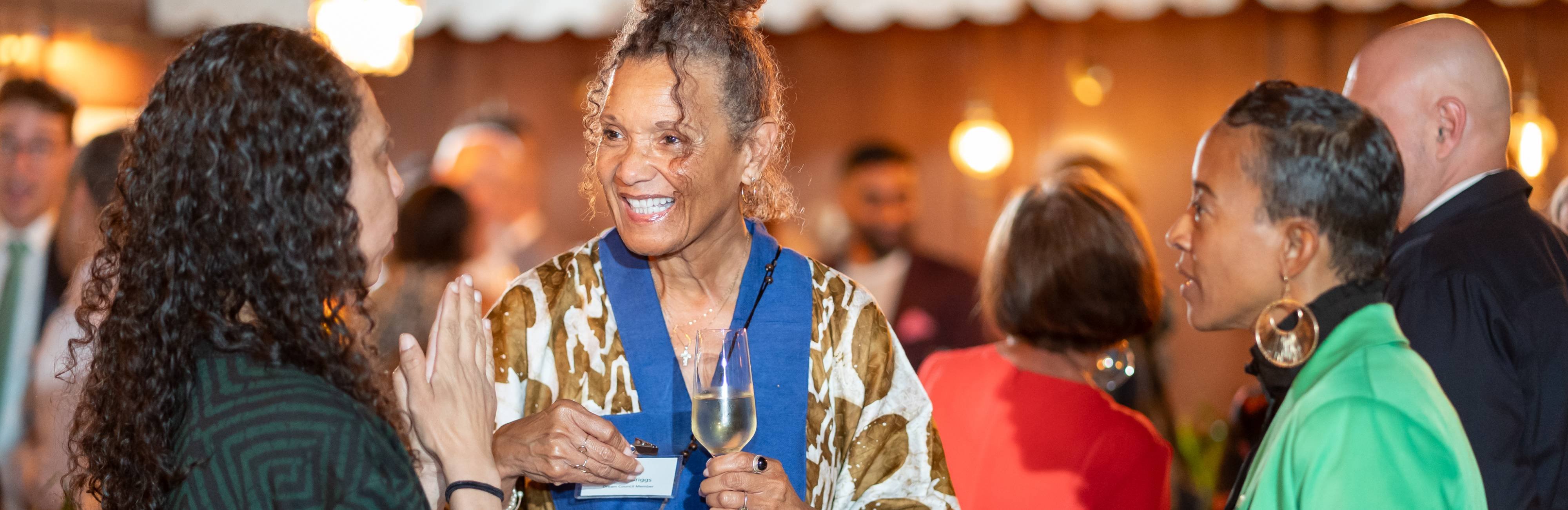 Guests enjoying the MLK Community Health Foundation Inspiration Dinner 2025