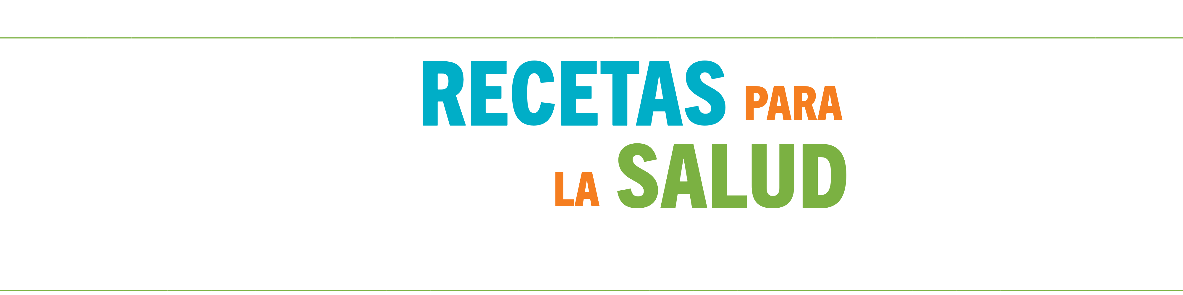 Recetas para la salud