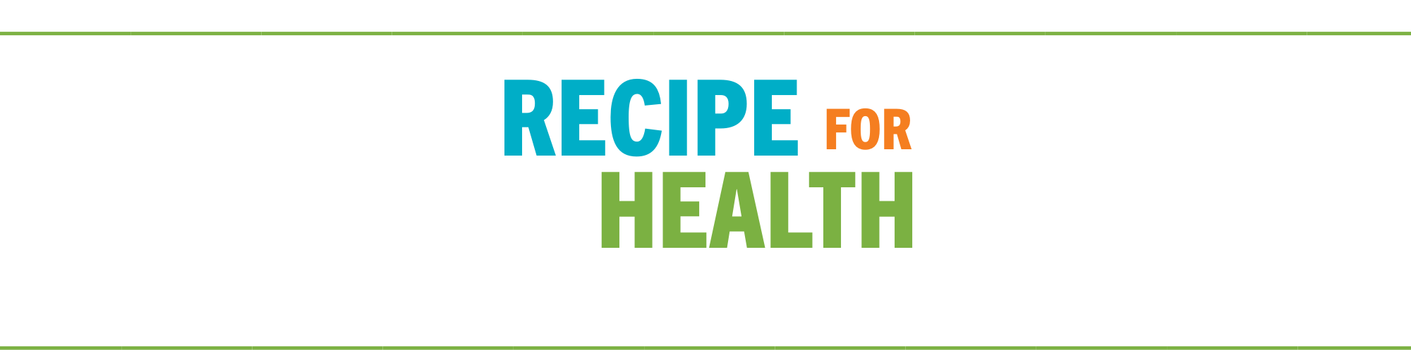 recipe for health