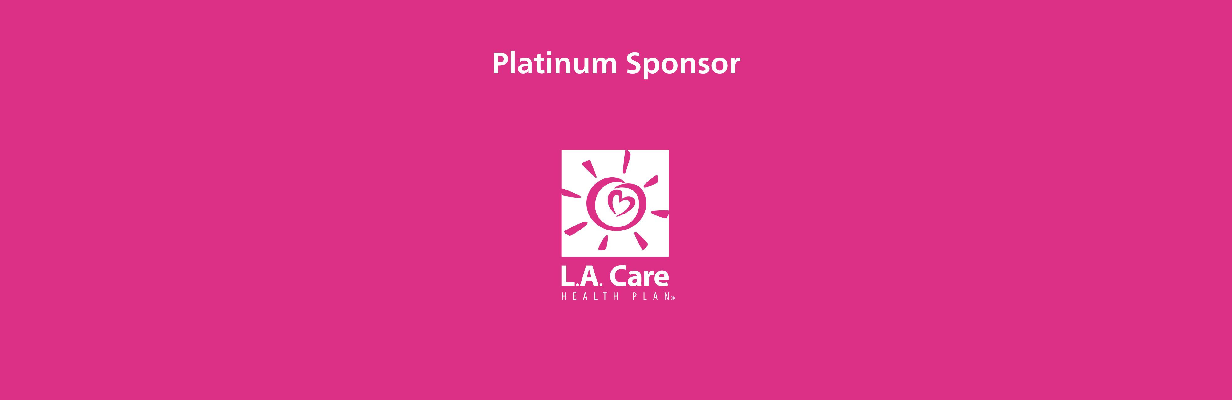 Dream 26 Platinum Sponsor LA Care logo