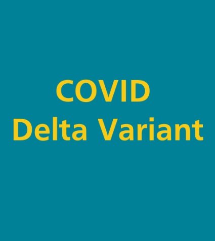 Cartel: variante Delta de COVID
