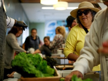 Community member participating in Recipe for Health program