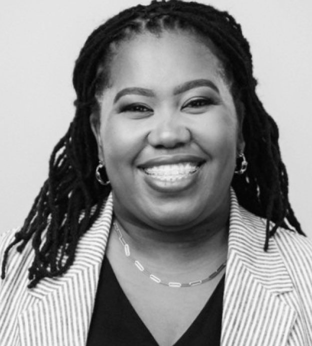 Black woman with braids smiling