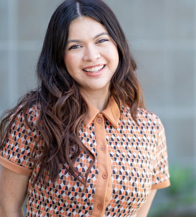 Woman smiling