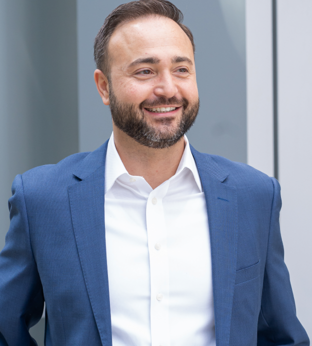 Man smiling
