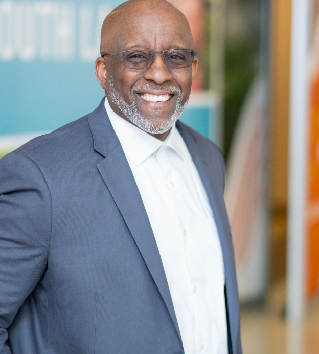 Man smiling