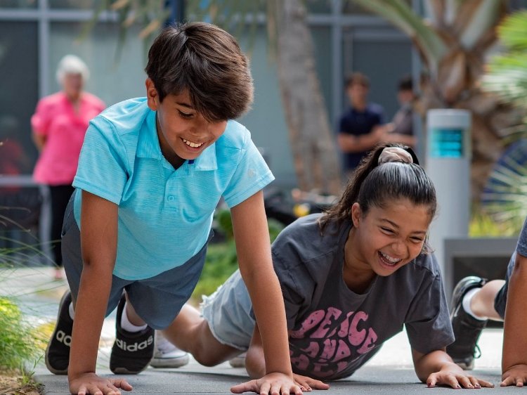 Photo of children playing