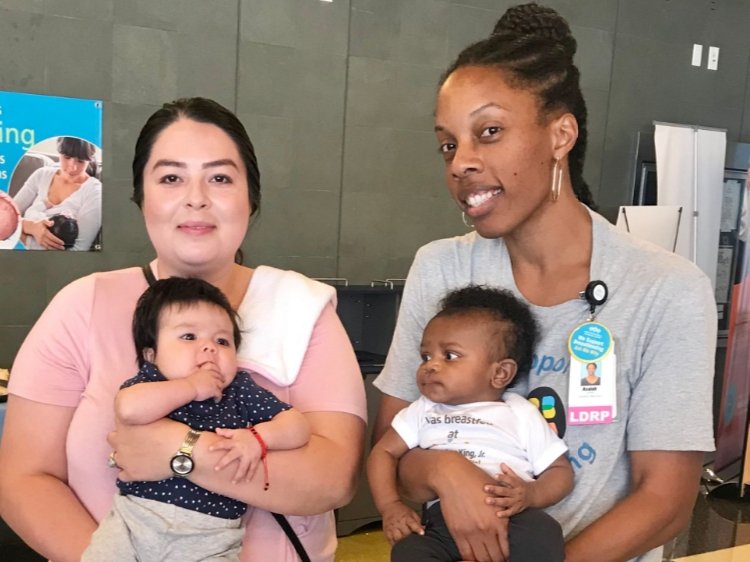 Photo of MLKCH Moms and babies
