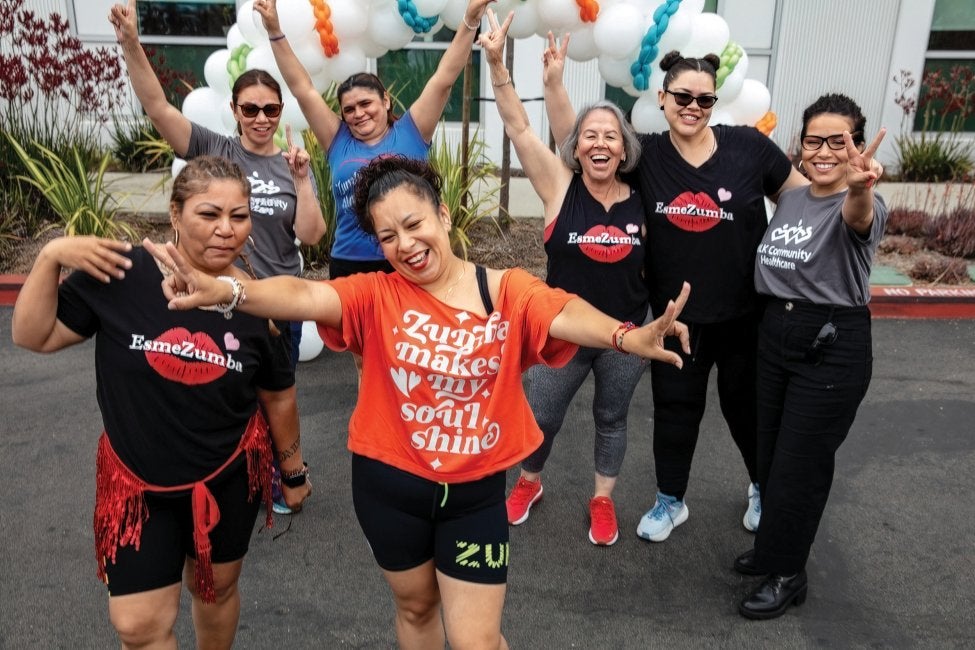 Community members in South LA.